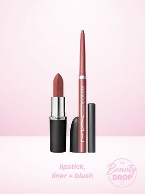 MAC Macximal Lipstick + Lip Glazer Liner